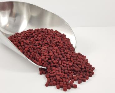 Bloody Chicken Liver Pellets 1 kg Tüte.